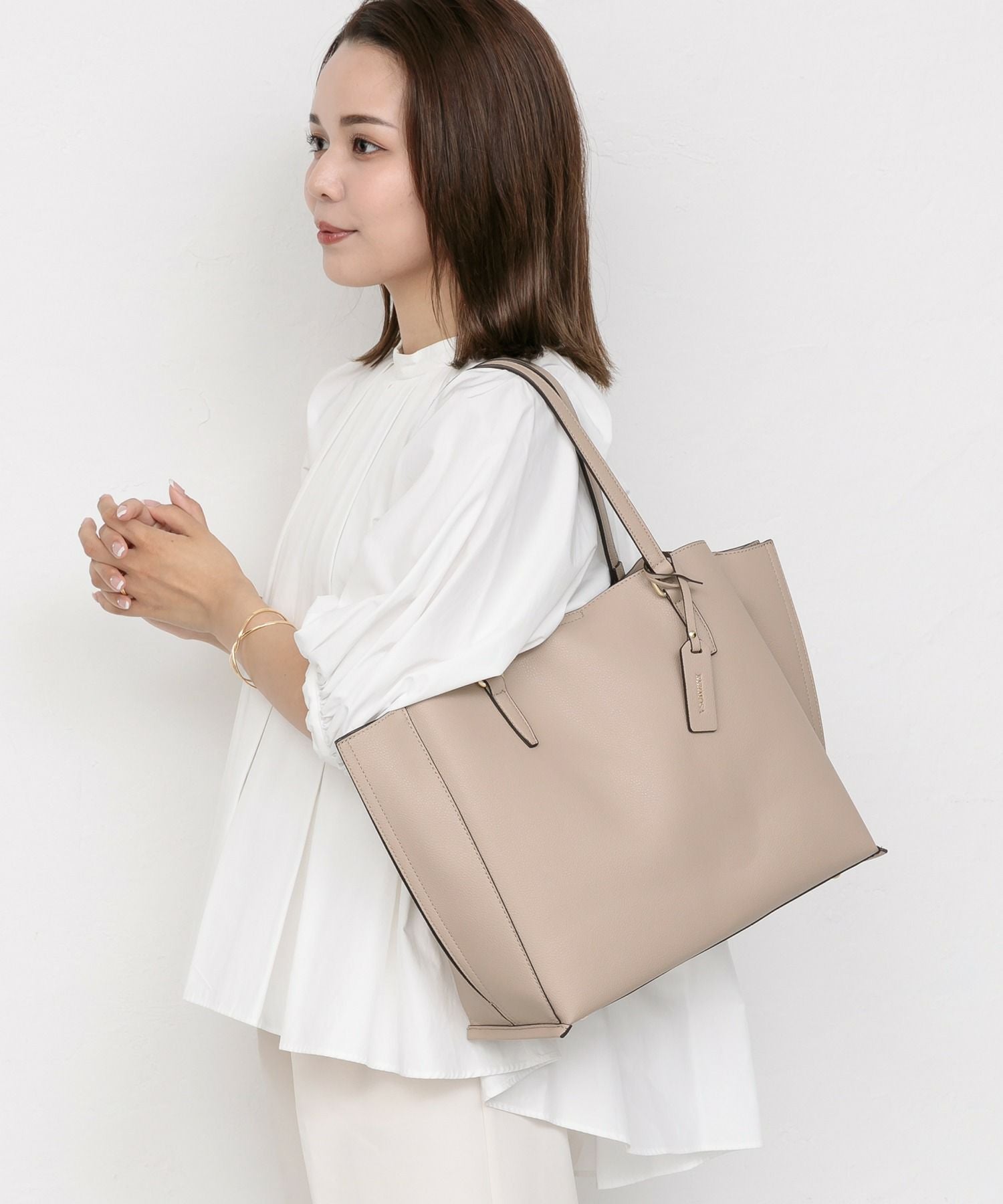 ゆうゆうページ トートバッグ×4 Mimi Special Collaboration】配色A4トートバッグ - 12Twelve Agenda
