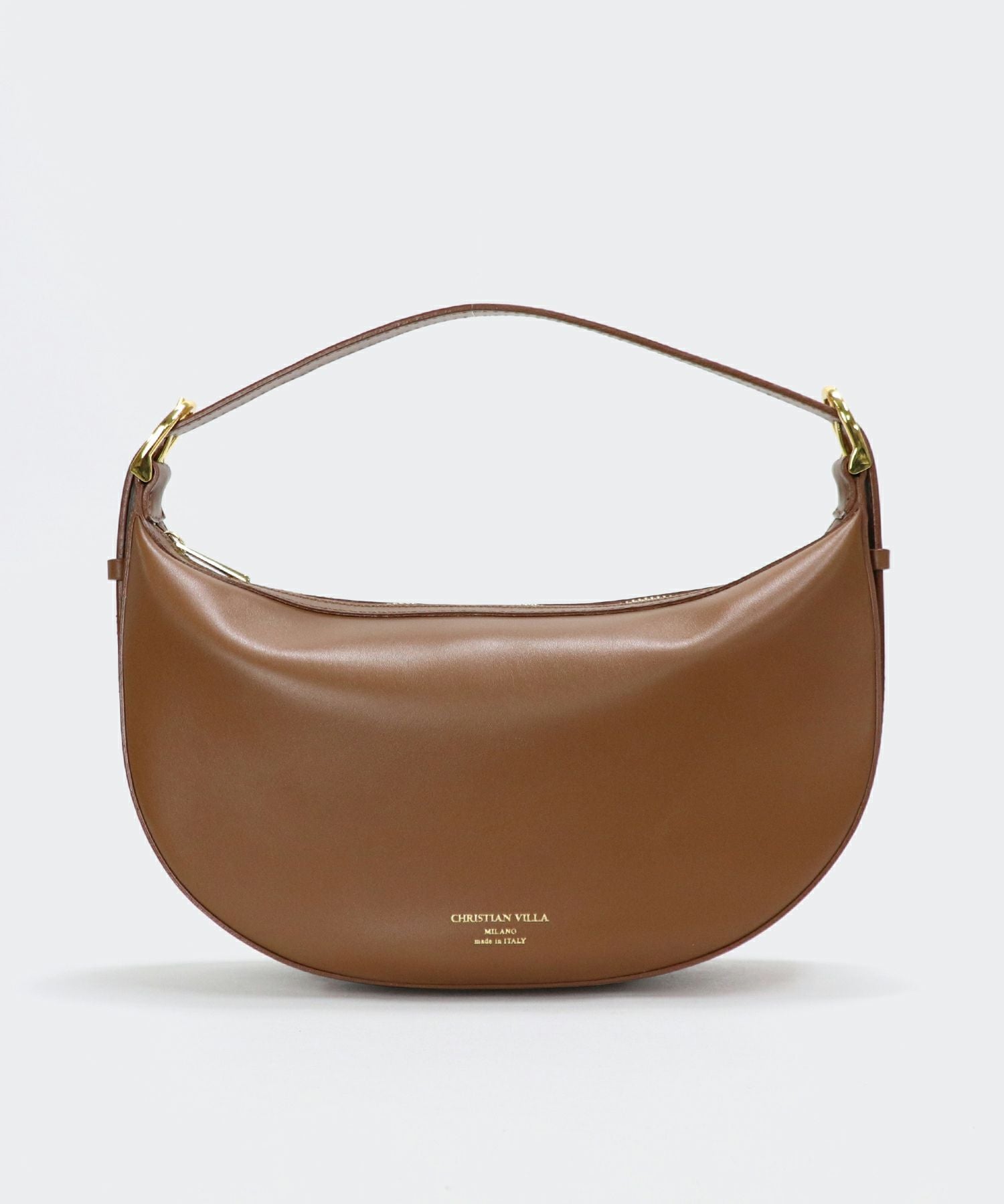 CHRISTIAN VILLA】 イタリア製 3WAY カーフレザーショルダーバッグ