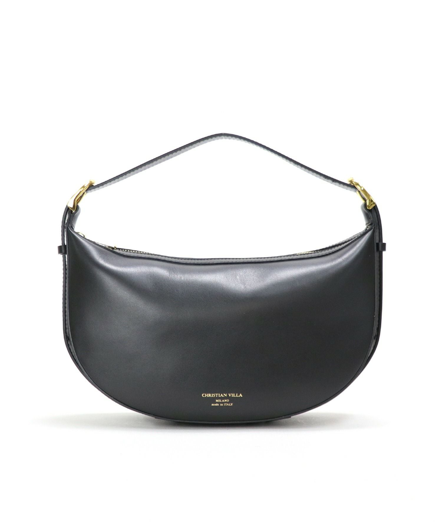 CHRISTIAN VILLA】 イタリア製 3WAY カーフレザーショルダーバッグ