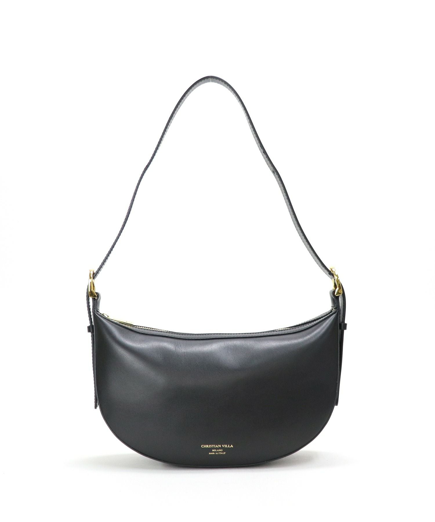 Christian Villa イタリア製 レザーショルダー CHRISTIAN VILLA/クリスチャンヴィラ レザーショルダーバッグ