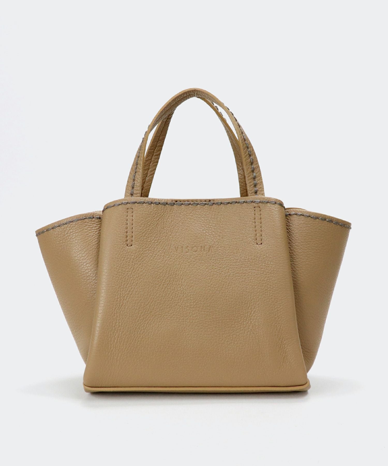 VISONA'】 イタリア製 フルグレインレザー 2WAYトートバッグ | トート
