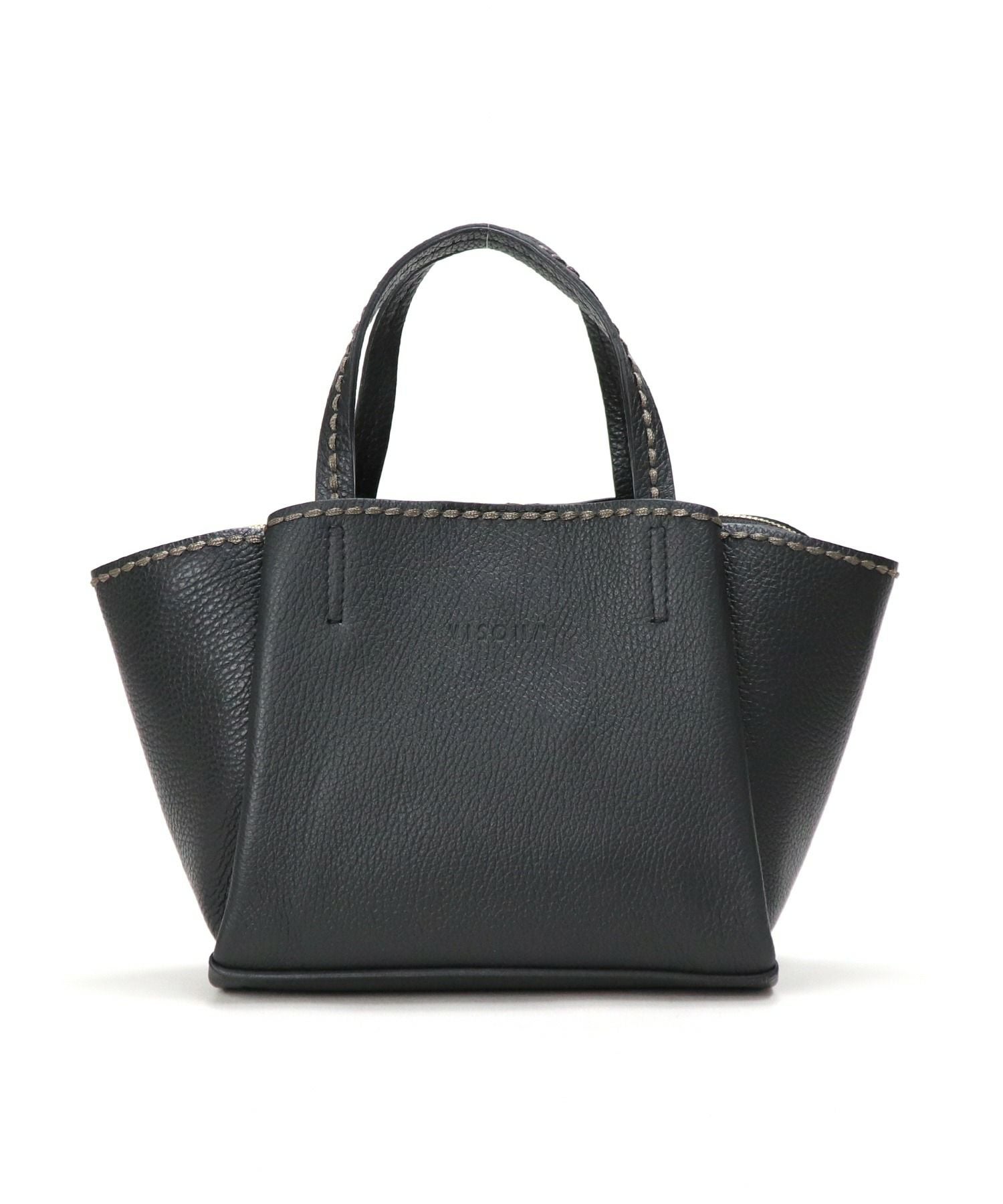 VISONA'】 イタリア製 フルグレインレザー 2WAYトートバッグ | トート