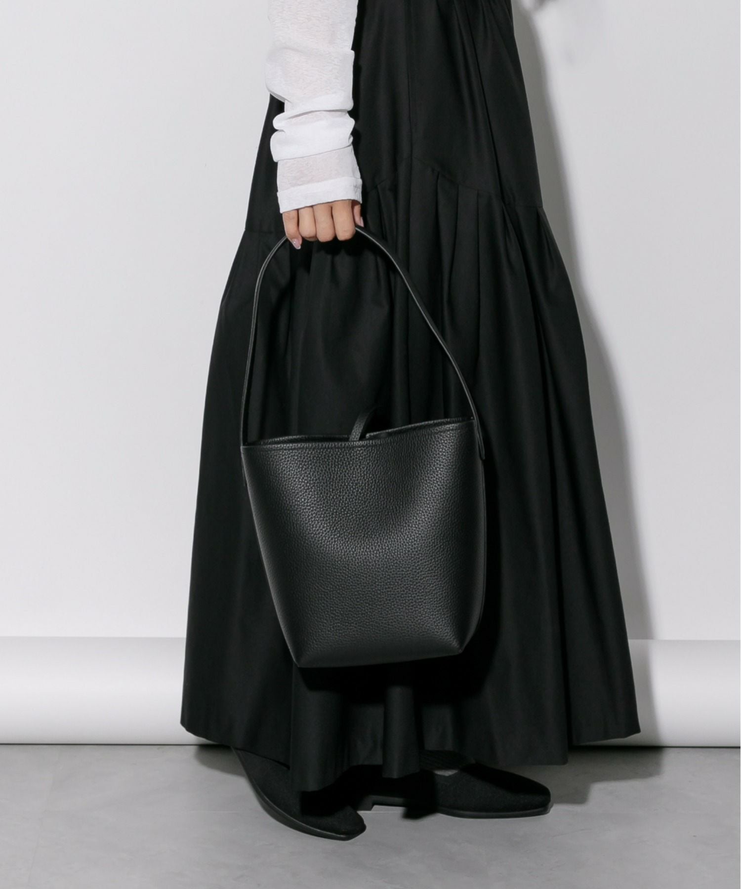 relac]本革 バケツ型 インバッグ付き トートバッグ | トートバッグ