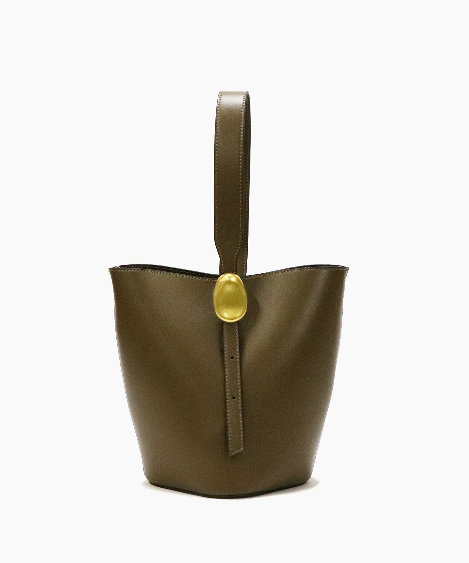 LA MARGE】本革 ワンハンドル ポイントモチーフ ショルダーバッグ
