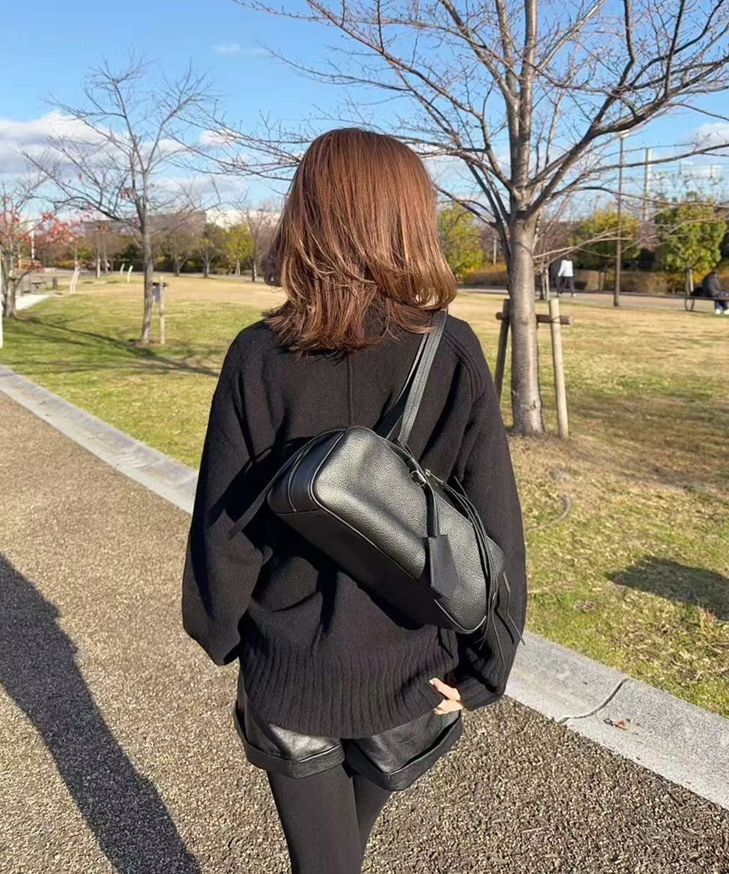 eri』コラボ上質な本革ロングハンドルショルダーバッグ | ショルダー