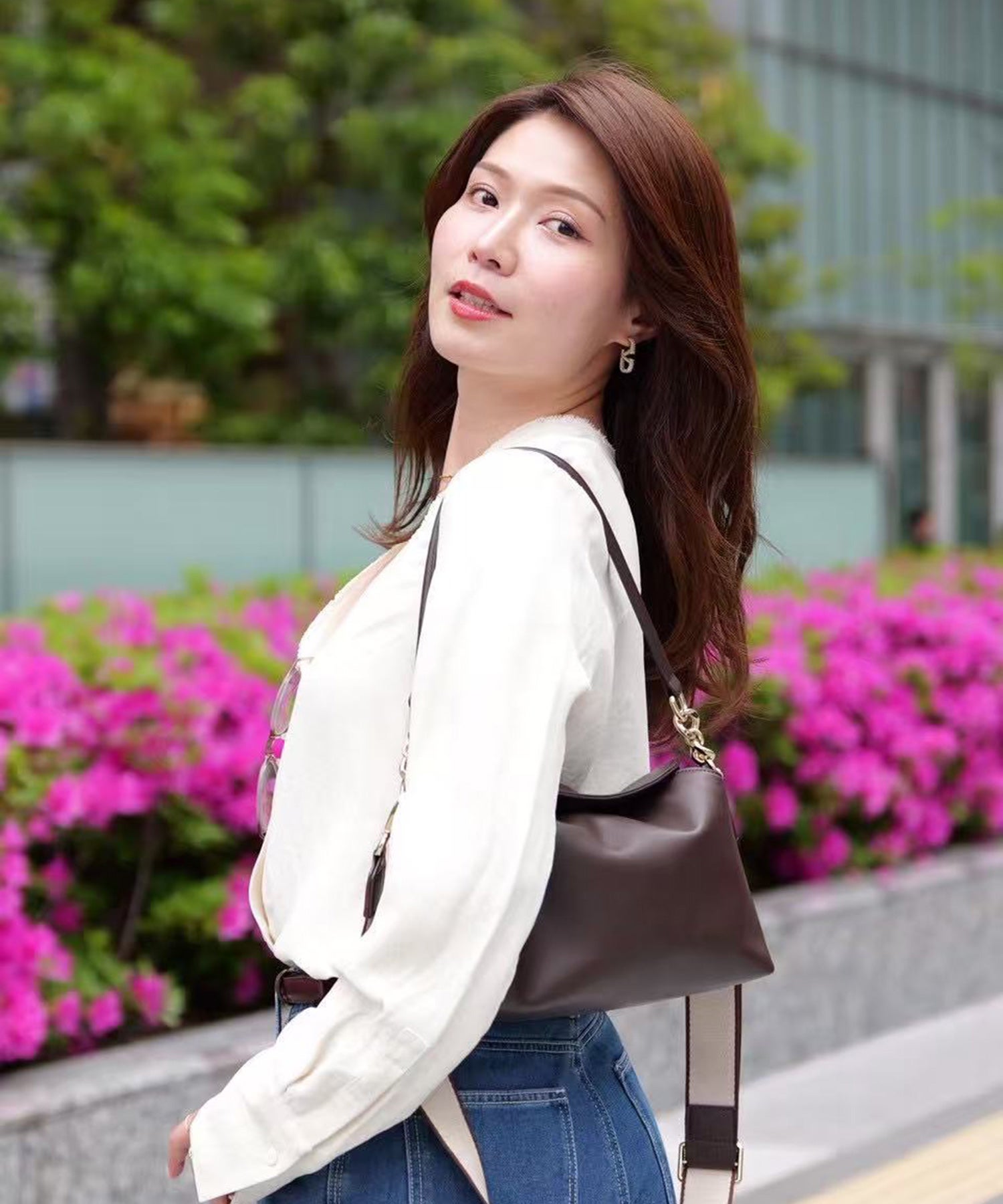 Yuko】コラボ 上品な印象のショルダーバッグ | ショルダーバッグ